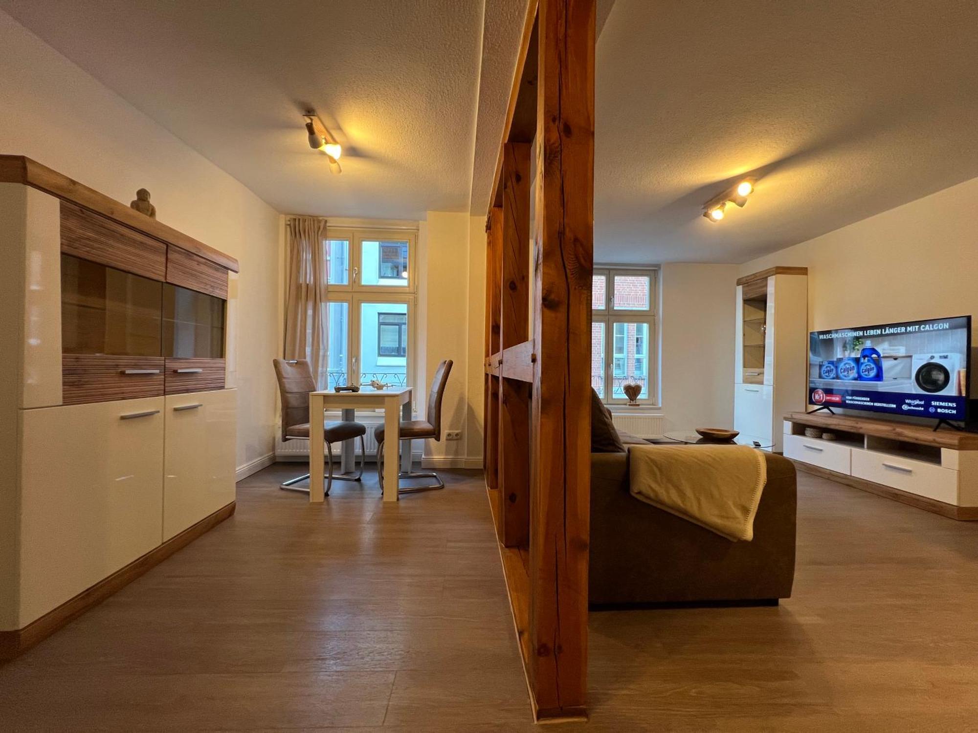 Ferienwohnung Hansezauber In Staedtische Bestlage Stralsund Bagian luar foto